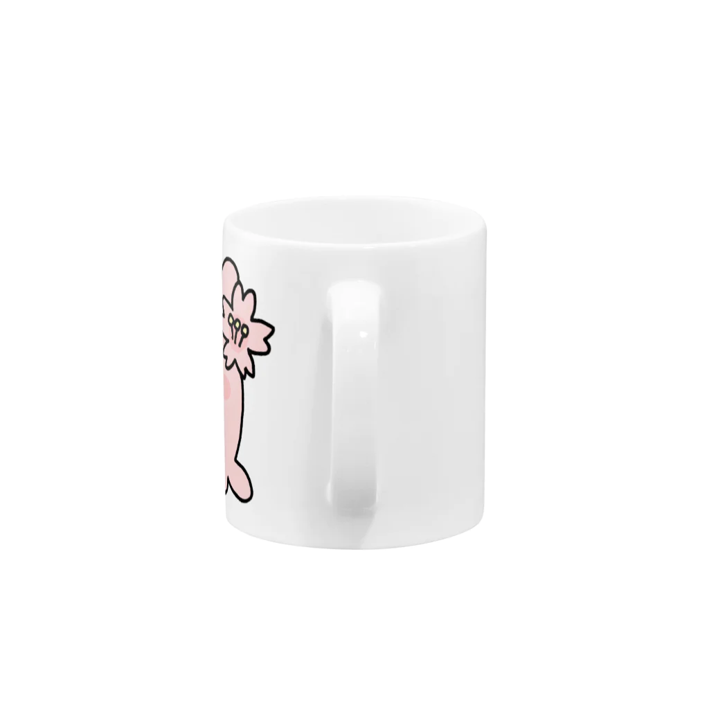 すぎもとゆうまのお店の桜メンダコ Mug :handle