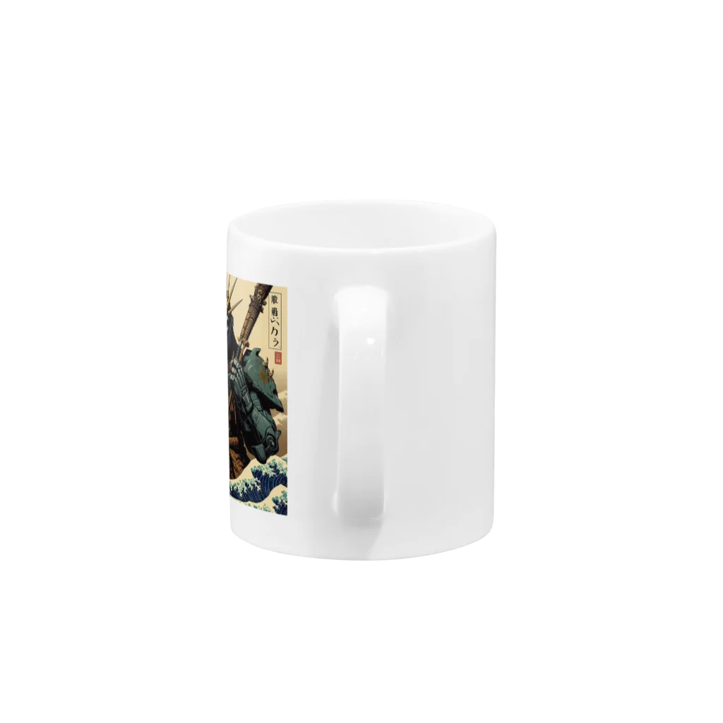 RuiButonのゴリ斎 Mug :handle