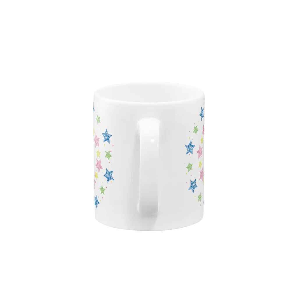 clarice-designのstar-マグカップ Mug :handle