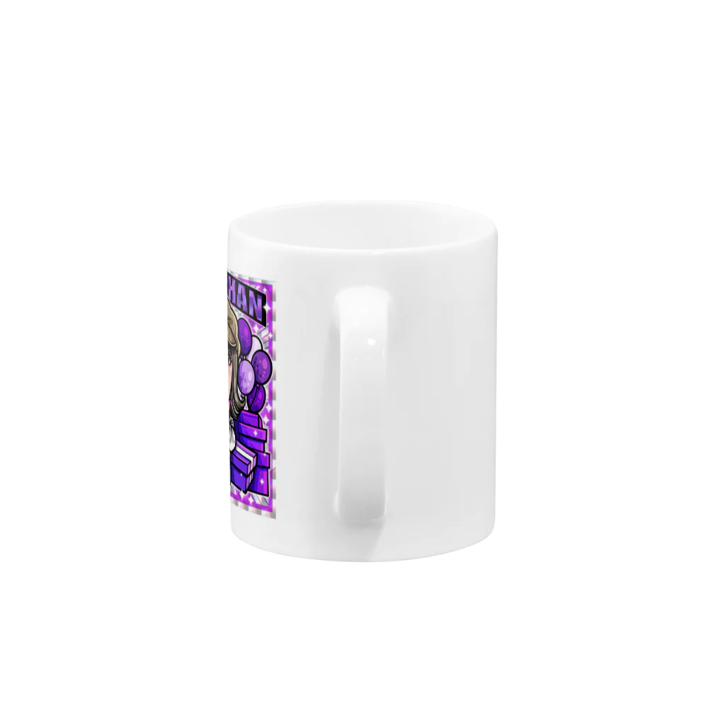 OPEPECHAN@Twitch💜のOPEPECHAN4周年記念デザイン Mug :handle