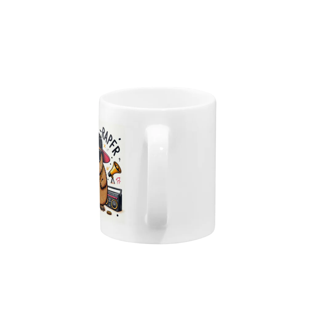 somsowのラッパーになりたいカピバラ Mug :handle