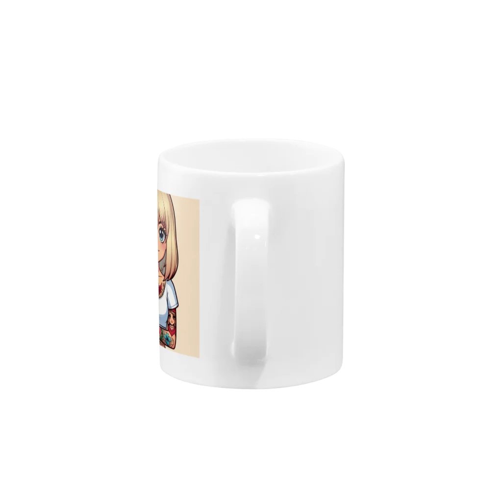 エレクトロエッセンスのゆるキャラギャング2 Mug :handle