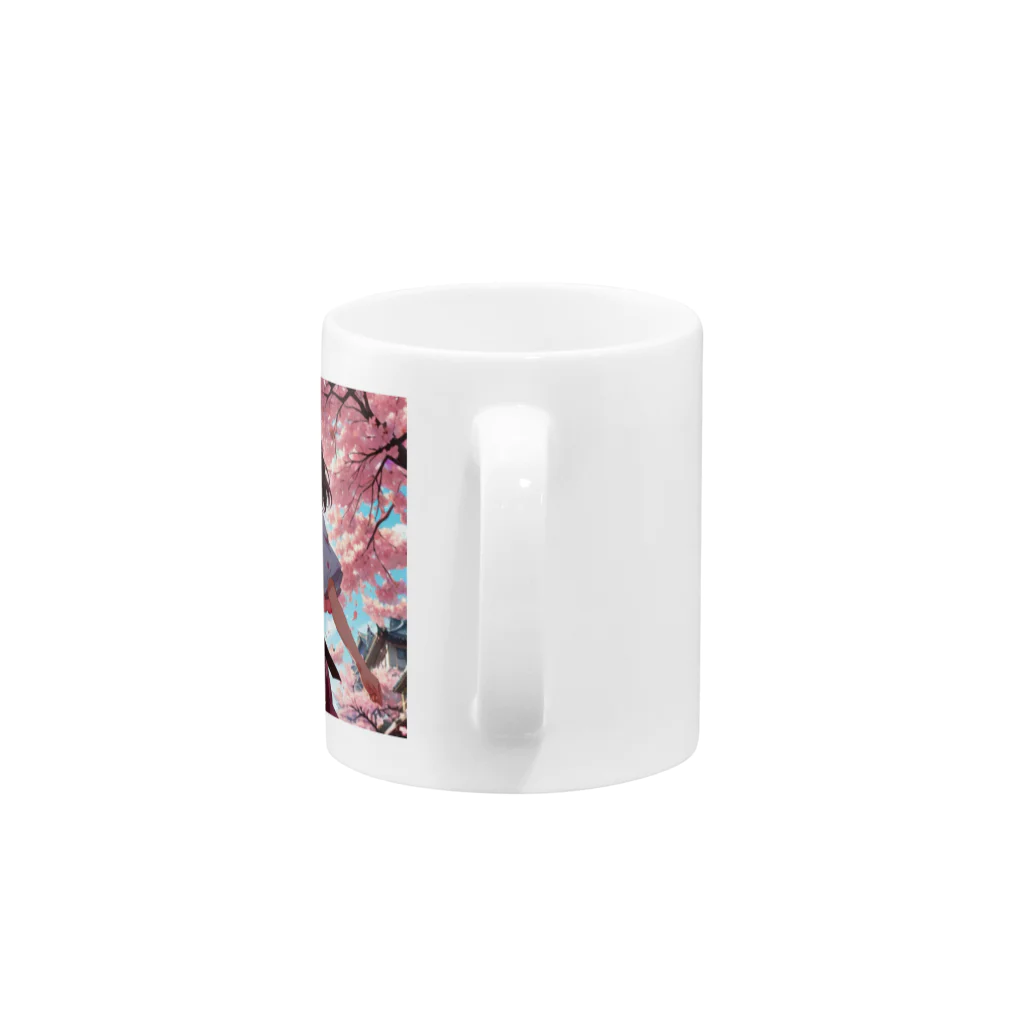 ここのよていの桜の季節 Mug :handle