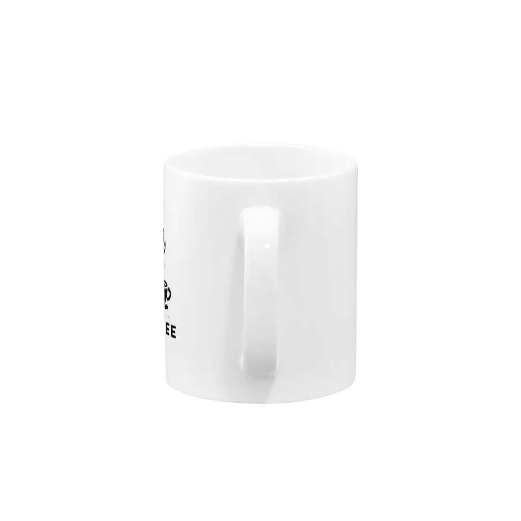 proteinsanのコーヒーグッズ Mug :handle