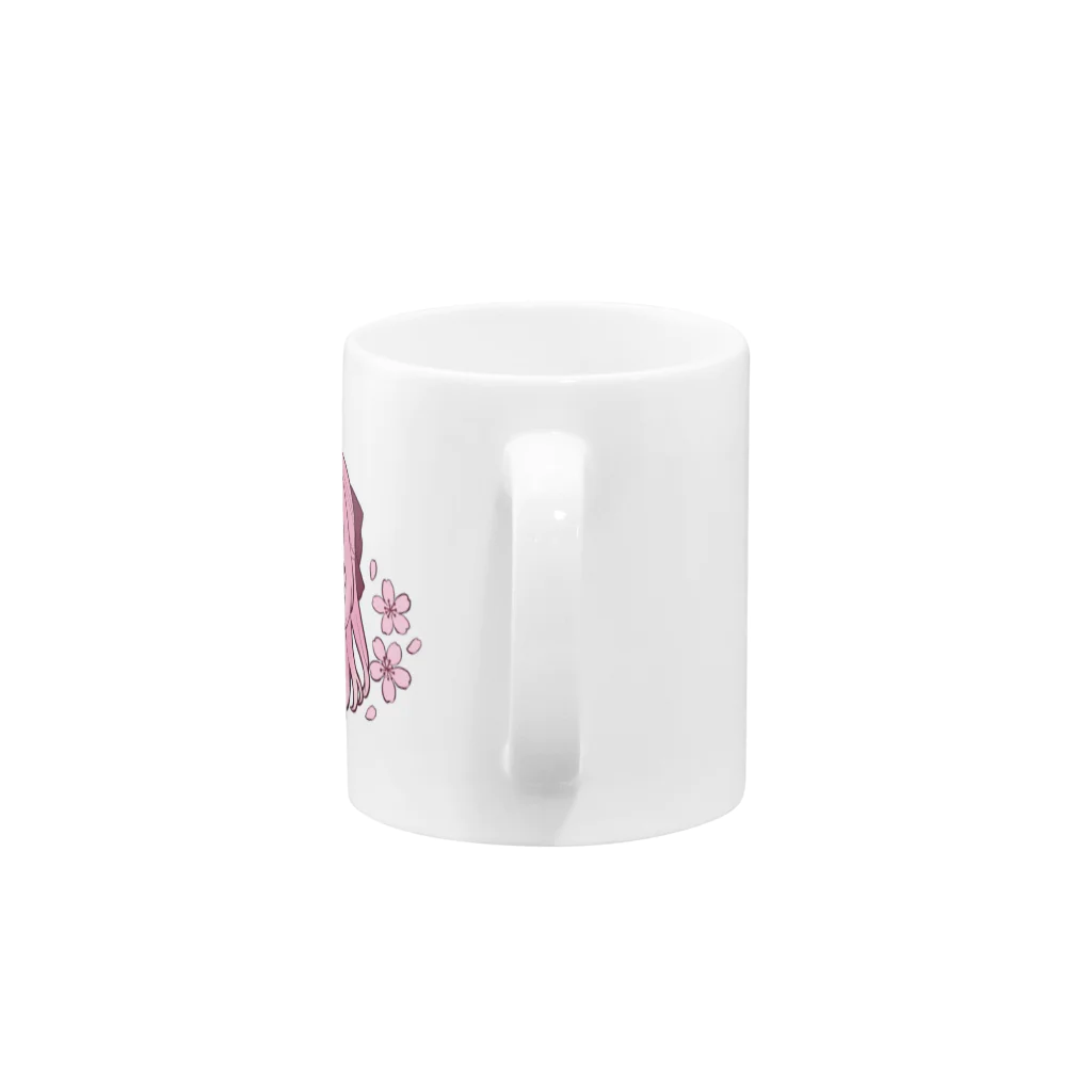 葉山そら　suzuri shopの聖桜ちゃん（カラフル） Mug :handle