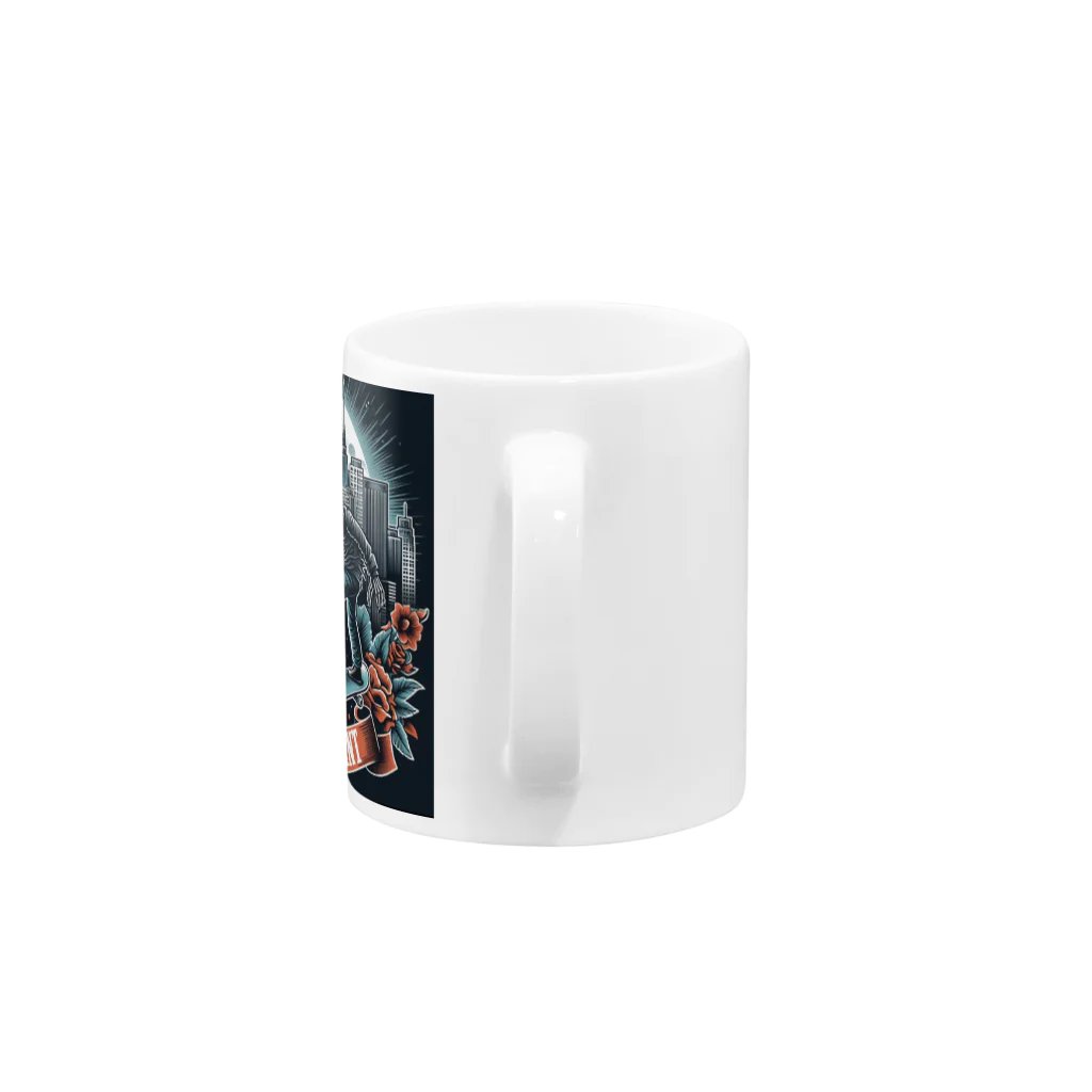 _Aloha_のskull 4 Mug :handle