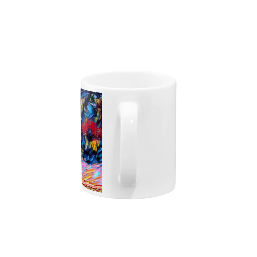 Try Anythingのフラワー グッズ Mug :handle