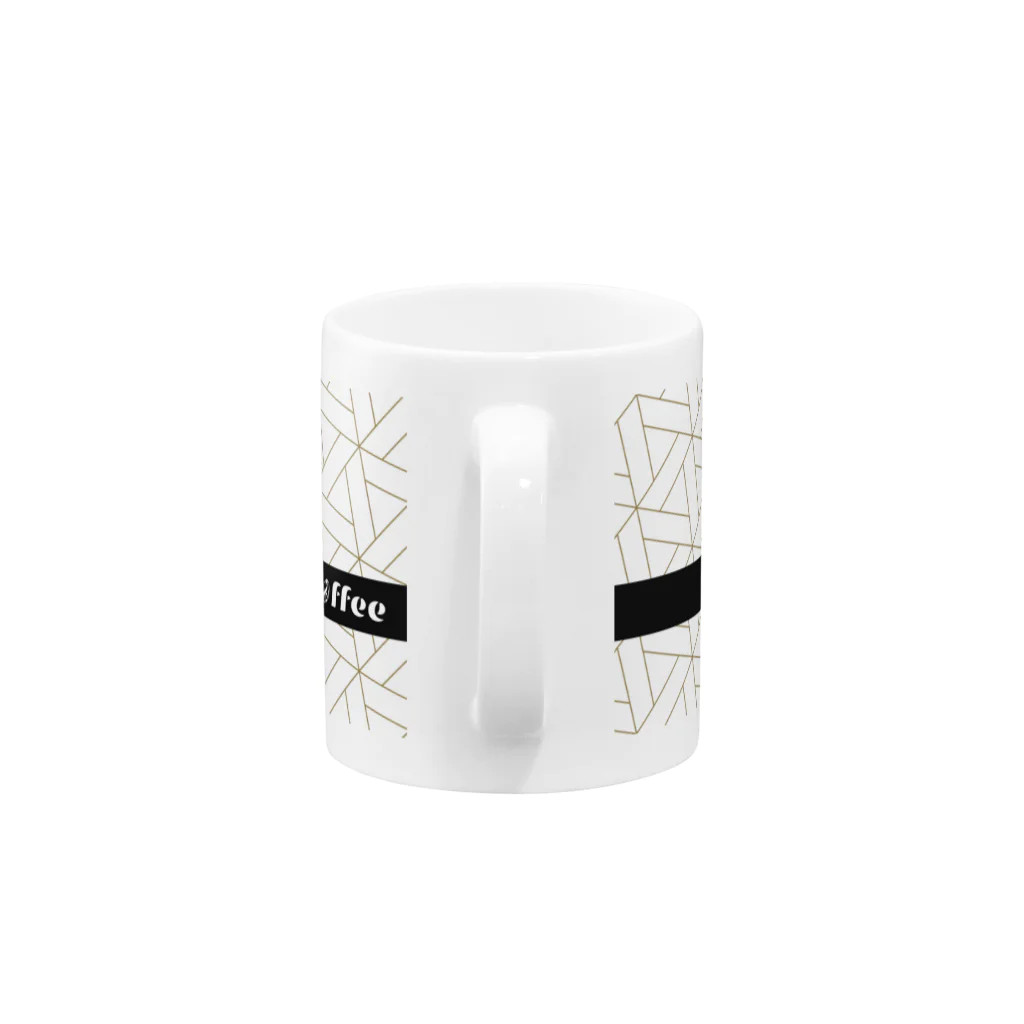 hinacoffeeのhinacoffeeマグカップ Mug :handle