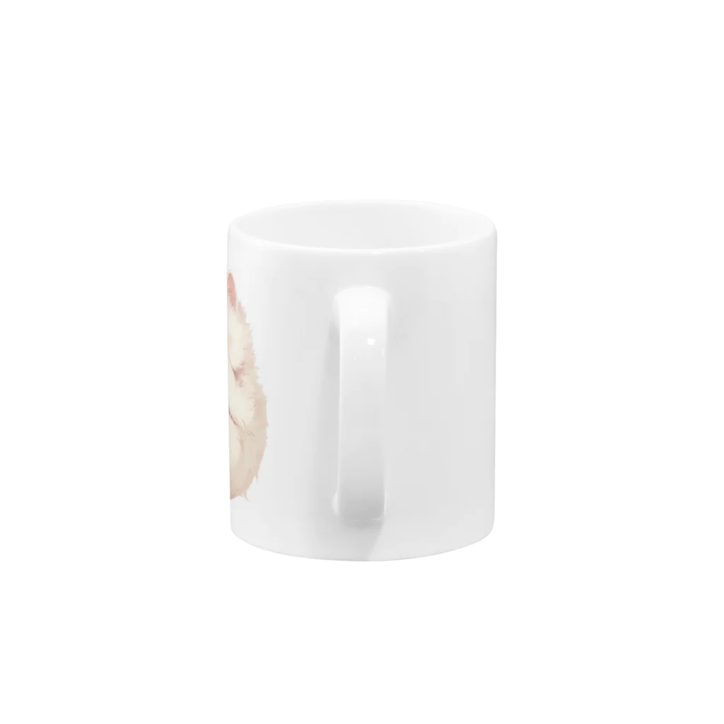 RKENの夢の中で冒険中のかわいらしい猫ちゃん。 Mug :handle