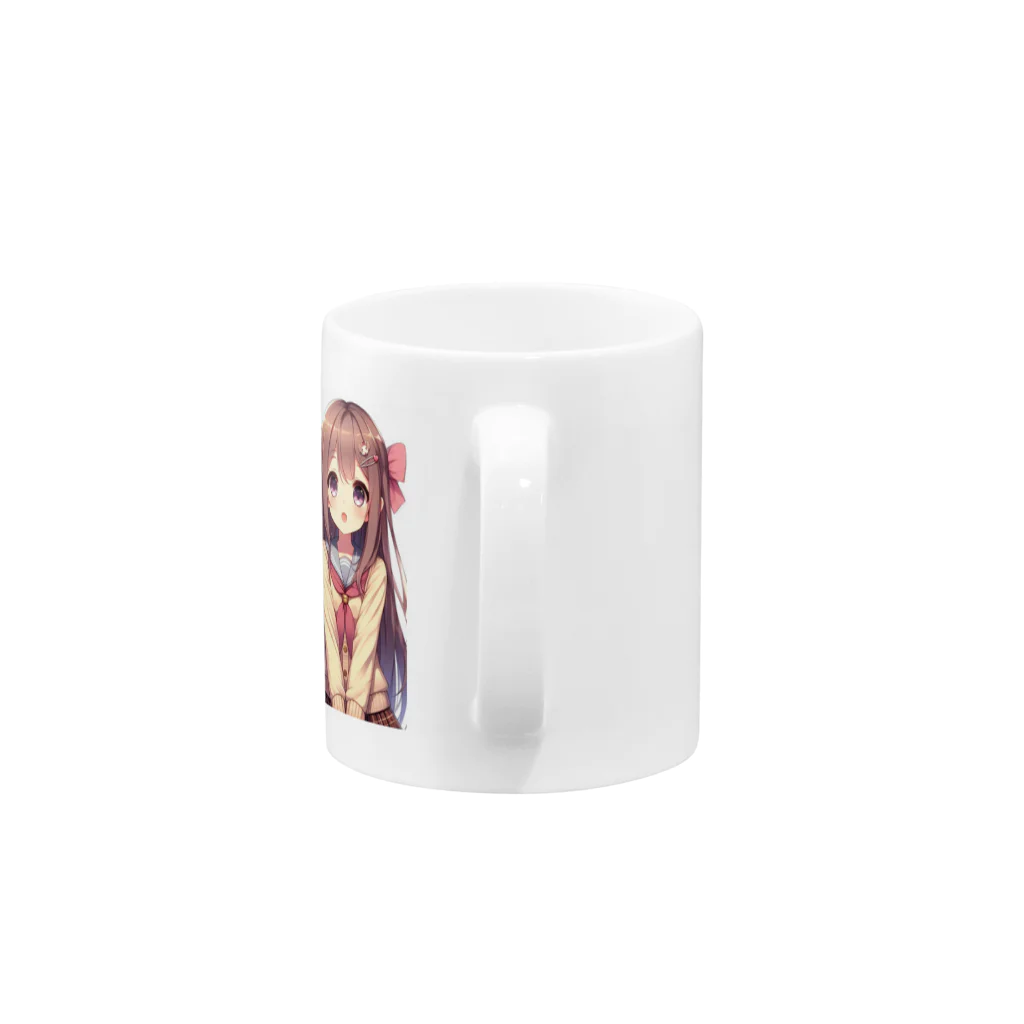 seigi2oo2の愛らしい可愛い双子の姉妹 Mug :handle