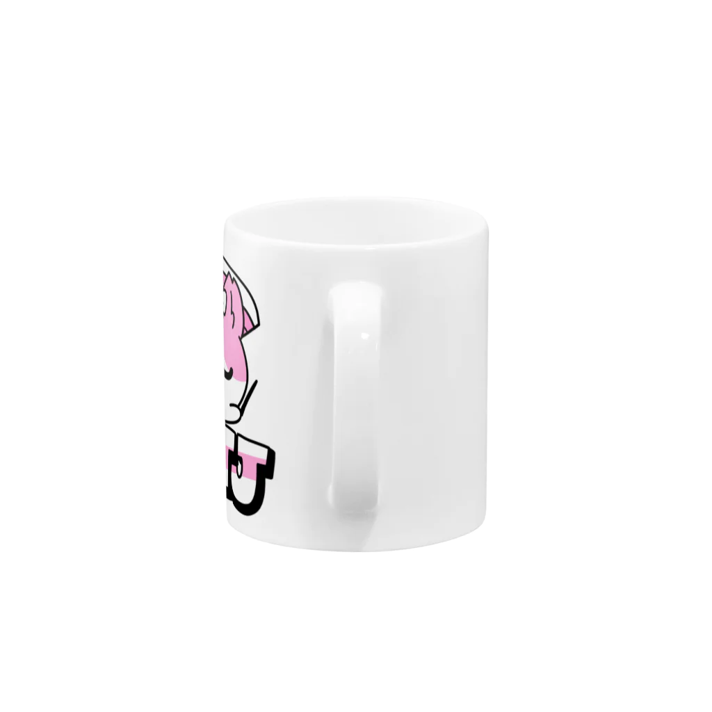 ムラサキゲジゲジのオンラインショップの16性格タコちゃんず ENTJ Mug :handle