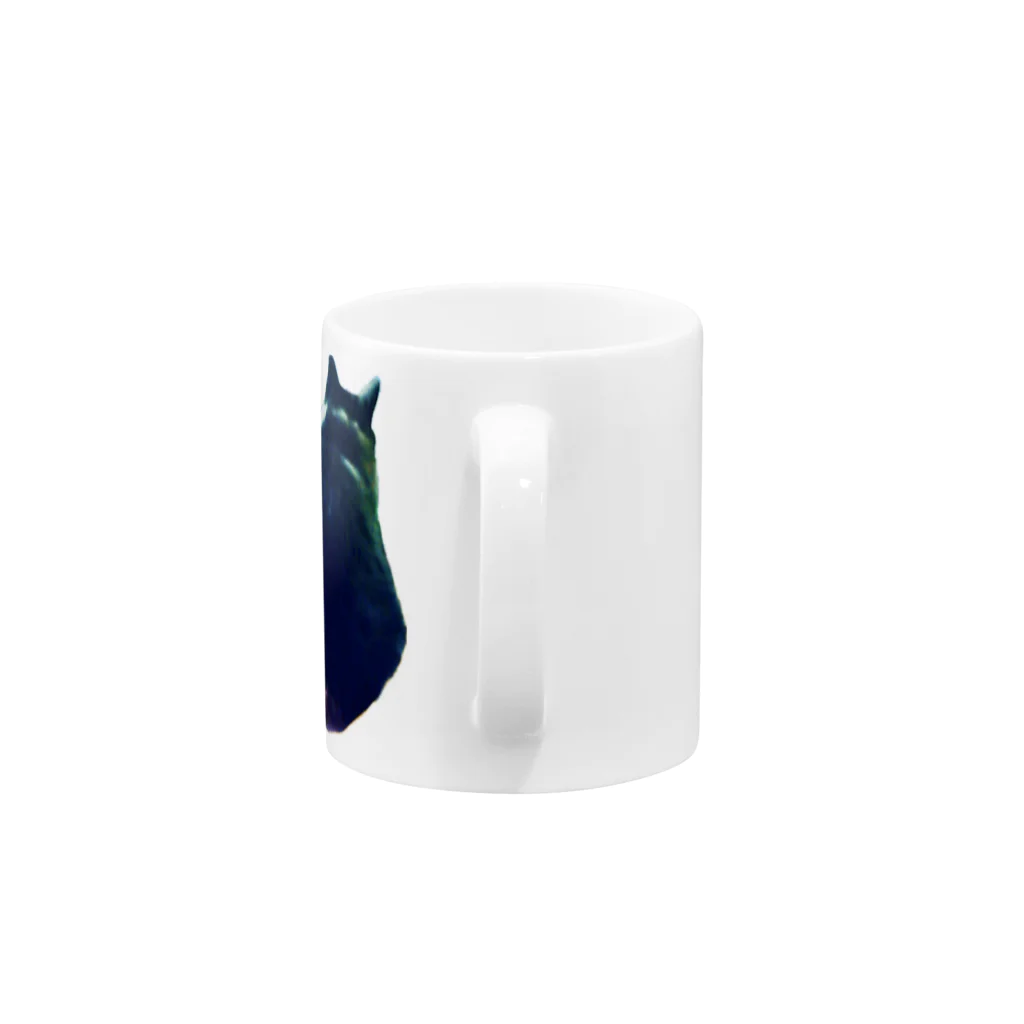 猫に恩返しのTORA Mug :handle