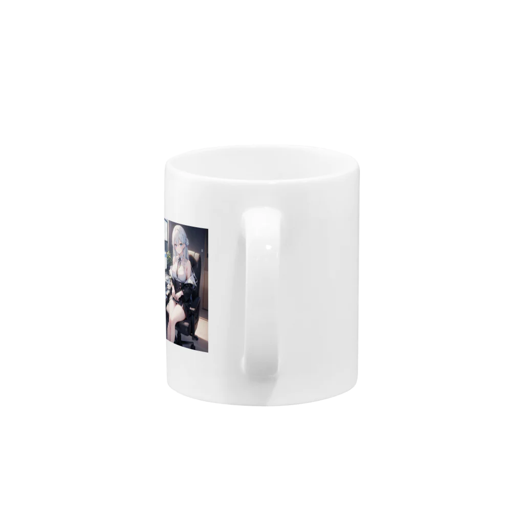 巫女スタぐらむの可愛い上司 Mug :handle