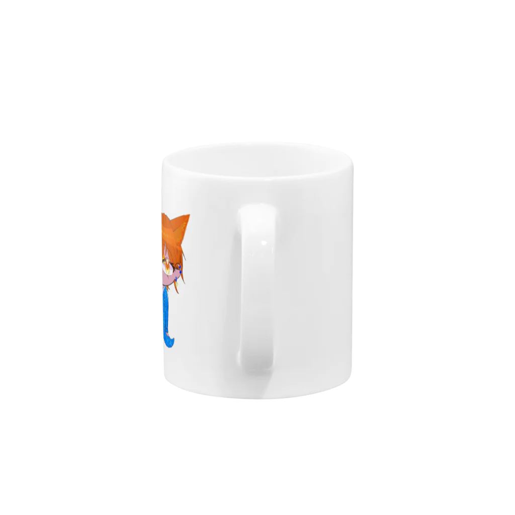 ゆきという人の気まぐれのオリキャラの猫島くん Mug :handle