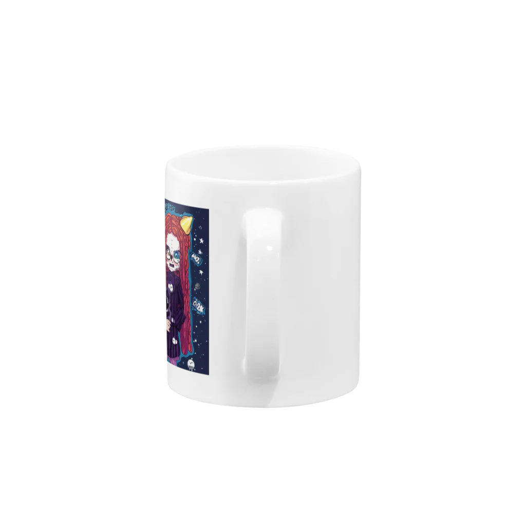 hade_raの何見てるの？ Mug :handle