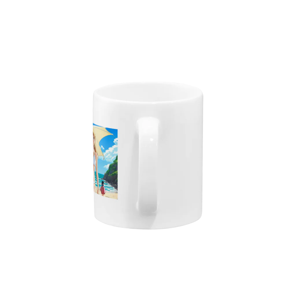 限界オタクの新境地の水波ルミナ Mug :handle