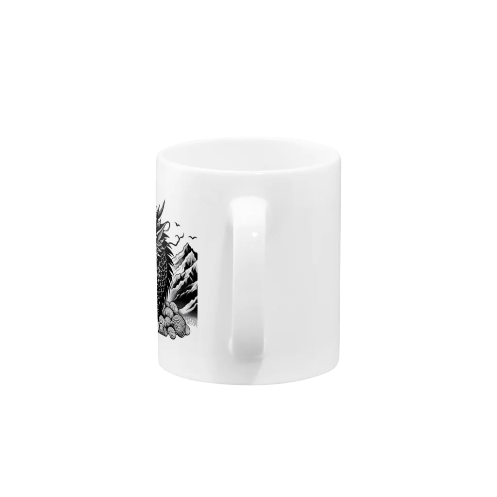 Pokacocoaの龍 Mug :handle