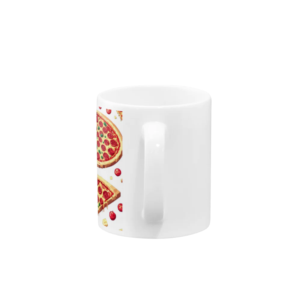 Kaz_Alter777のPIZZA Mug :handle