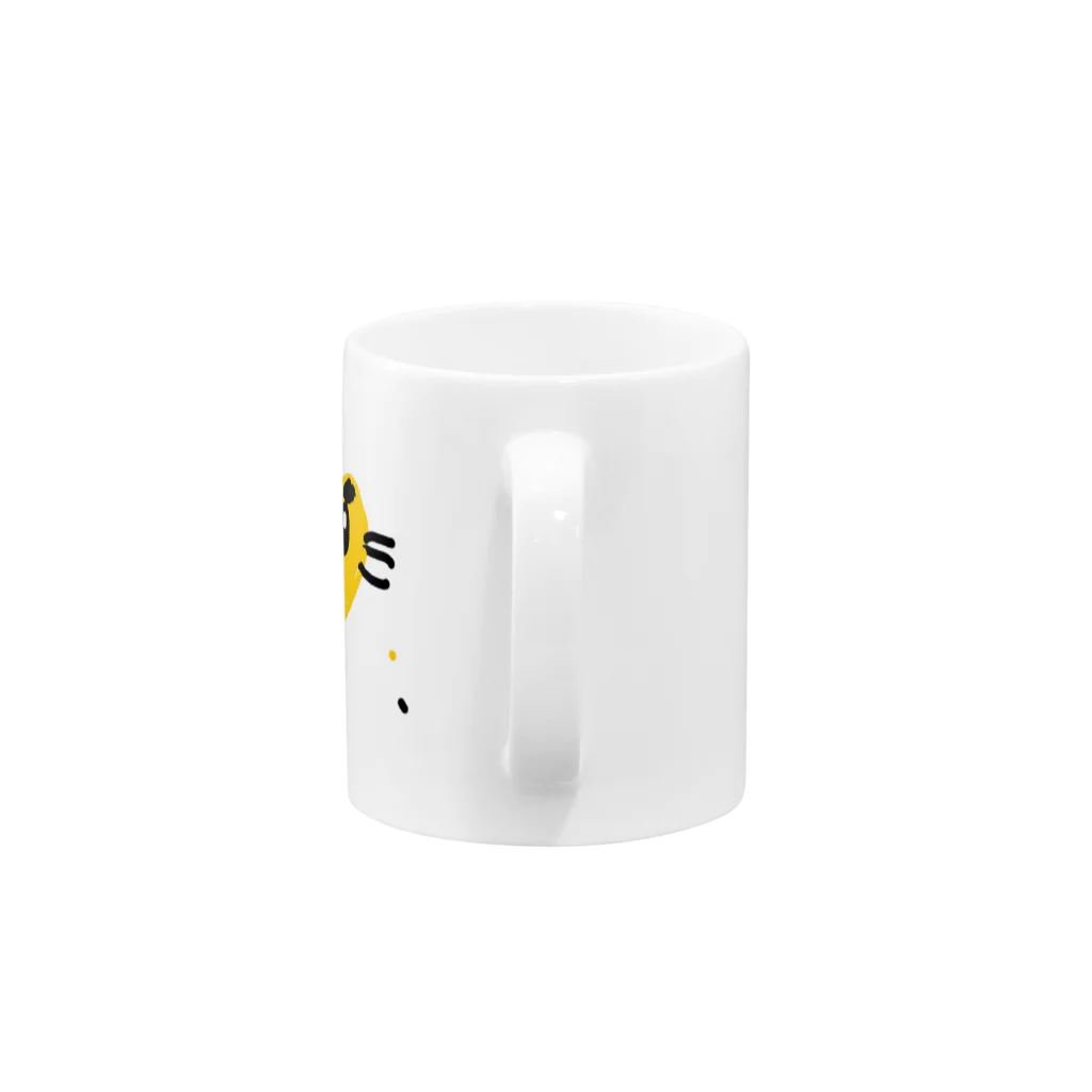 formalinmuimuiの6さいが描いたトラ Mug :handle