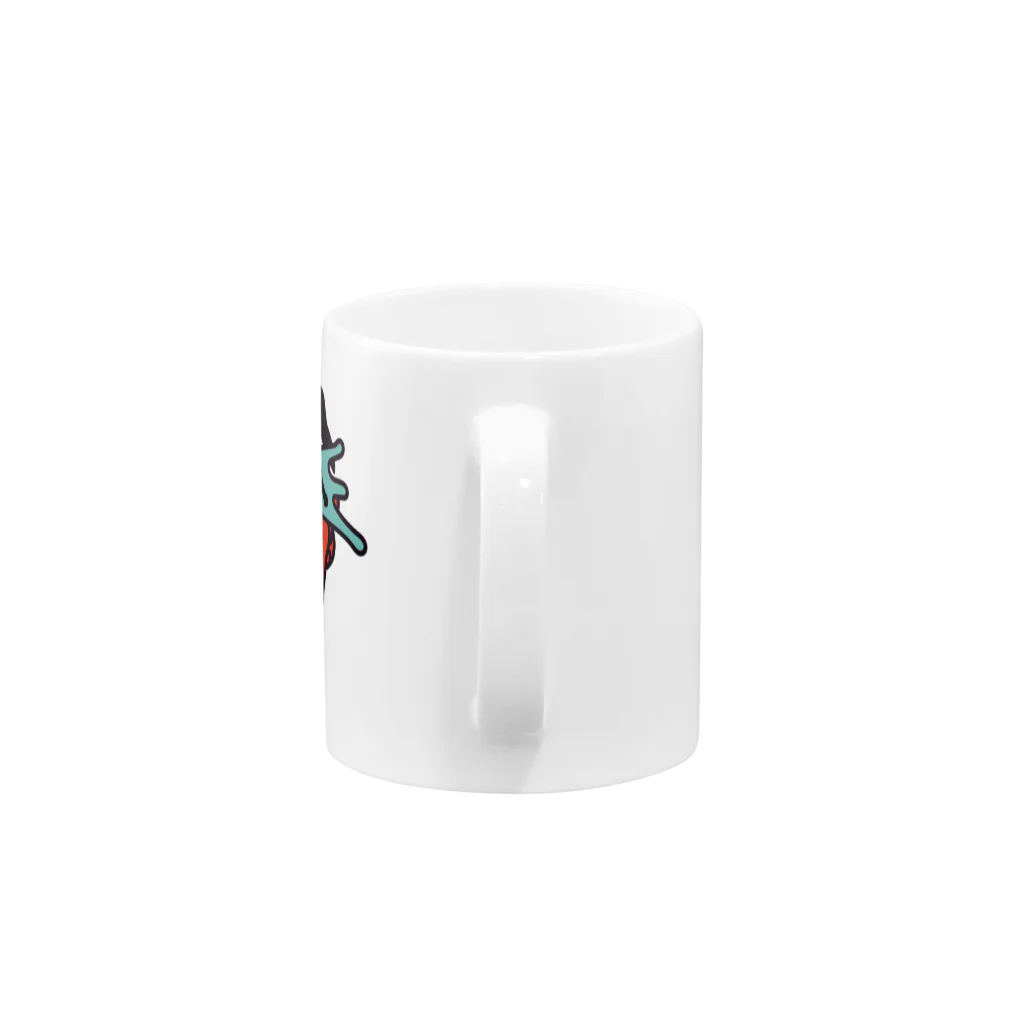 metagaimonの顔面ジャイアンツ公式グッズ05 Mug :handle