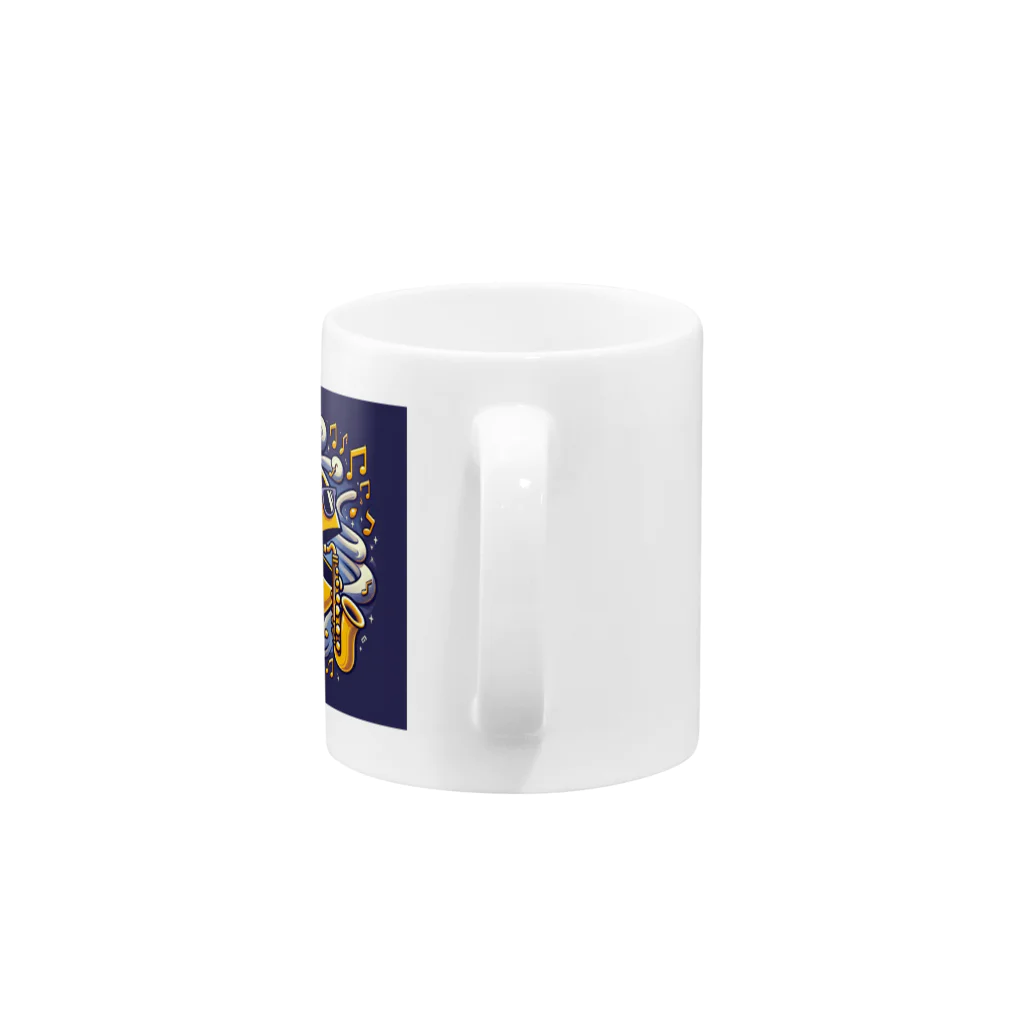 Qten369のJAZZLISM Mug :handle