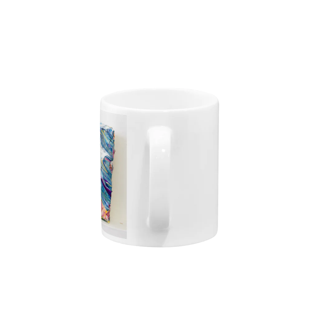 MRABSTRACTのRITTAIシリーズ Mug :handle