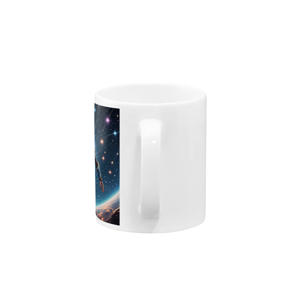 Enchanted Charm Emporiumの星空の仲間 ("ステラー") Mug :handle