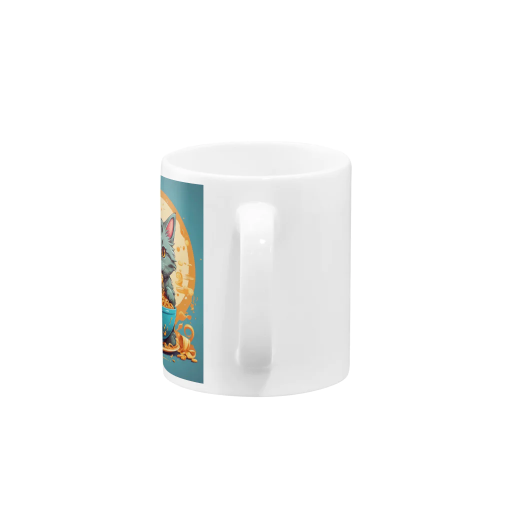 AQUAMETAVERSEのスパゲティーが美味しい アメジスト 2846 Mug :handle