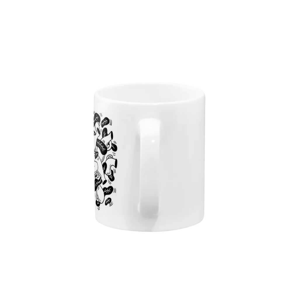 okamottaのpot Mug :handle