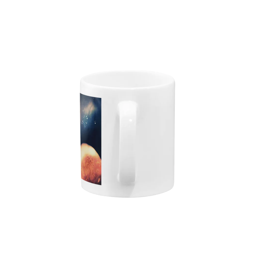えみねこの原始宇宙創造 Mug :handle