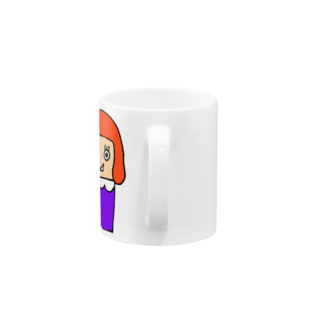 sooomaxの四角いちゃん Mug :handle