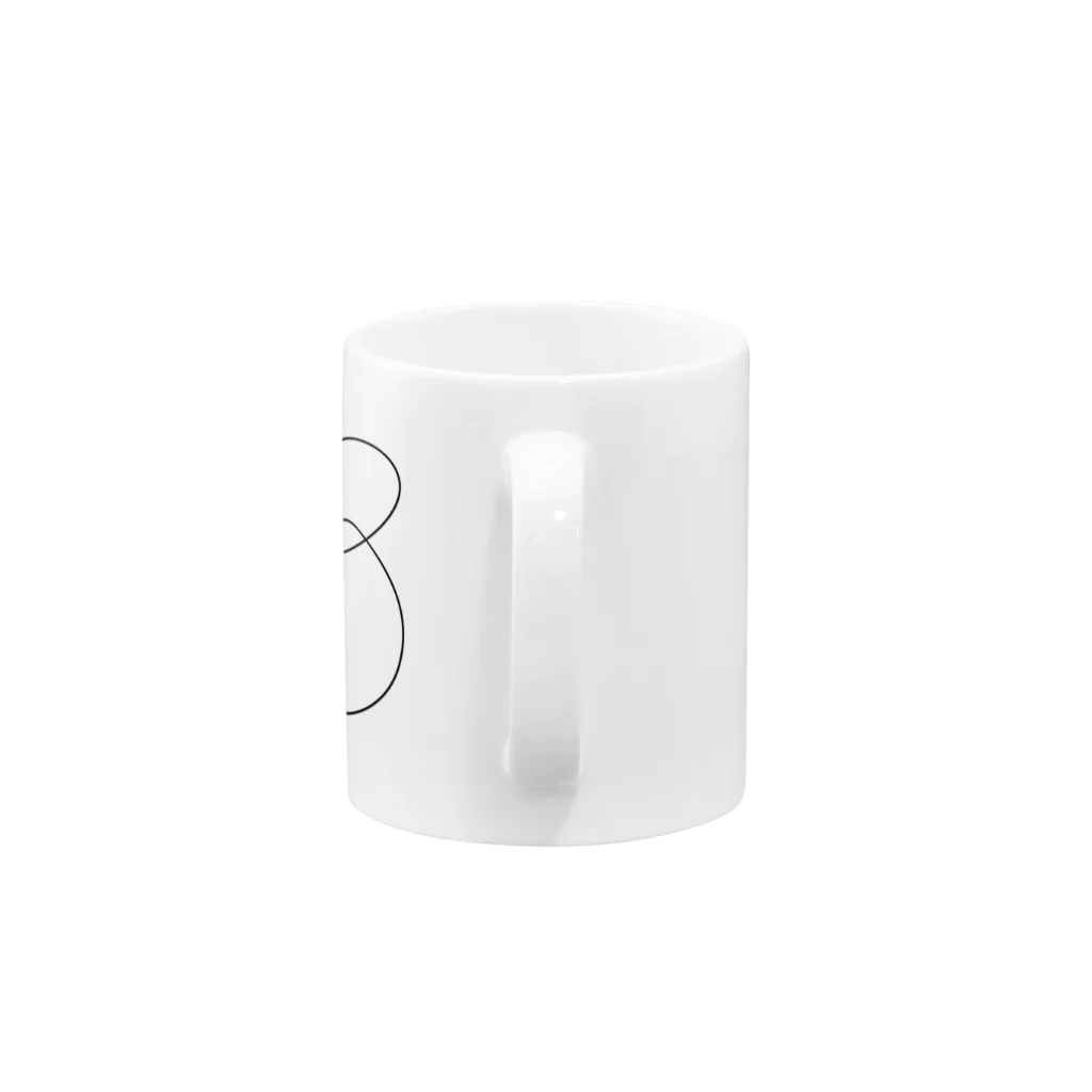 T-shopのB Mug :handle