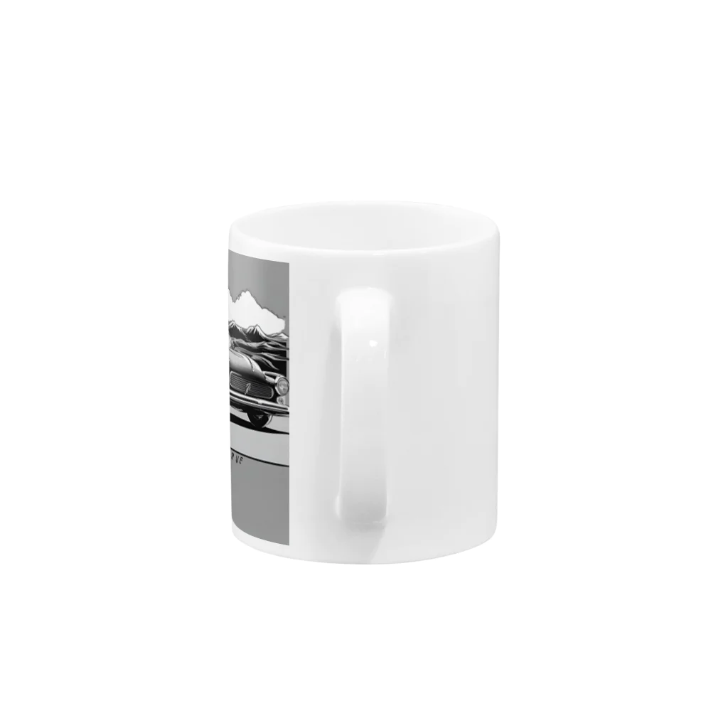 kar0507のクラシックカー Mug :handle