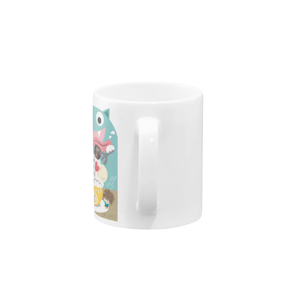 エスネス ノモックのOUR CUP CAKE. by Esnes Nommoc Mug :handle