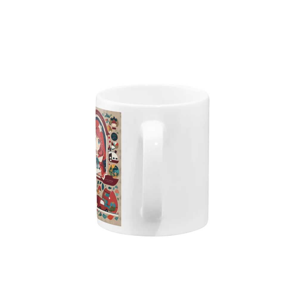 ai_dailylifeの赤ずきん Mug :handle