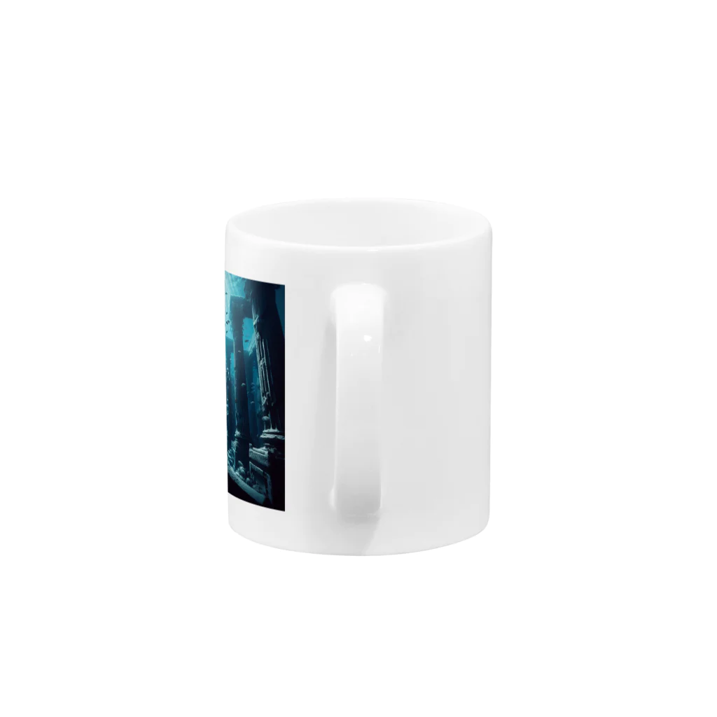 T-Tの海底都市 Mug :handle