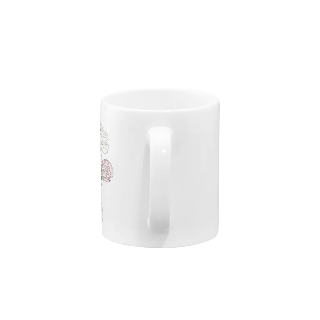 KINAKOMOCHIの毎日に彩を Mug :handle