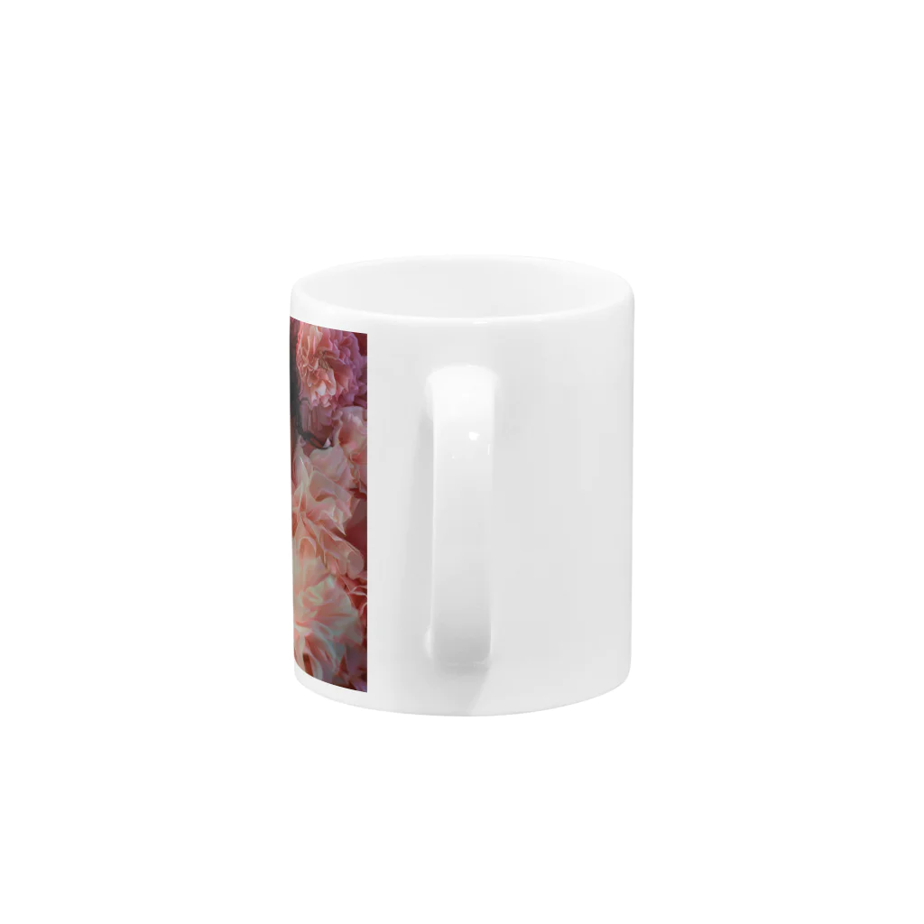 AQUAMETAVERSEのフェイスアート　Tomoe bb 2712 Mug :handle