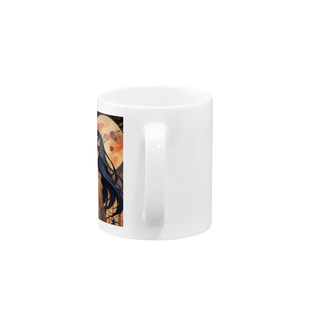 AI Fantasy Art ShopのKAGUYA① Mug :handle