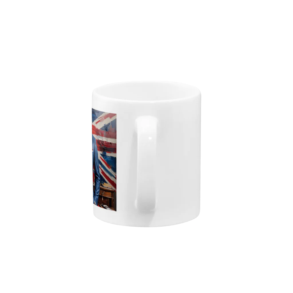 potepokeの"London's finest craftsmanship" Mug :handle