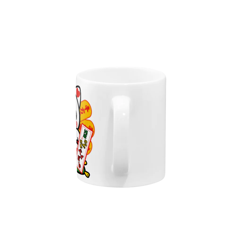 浅草にゃんにゃんベイビーの浅草にゃんにゃんベイビー２ Mug :handle