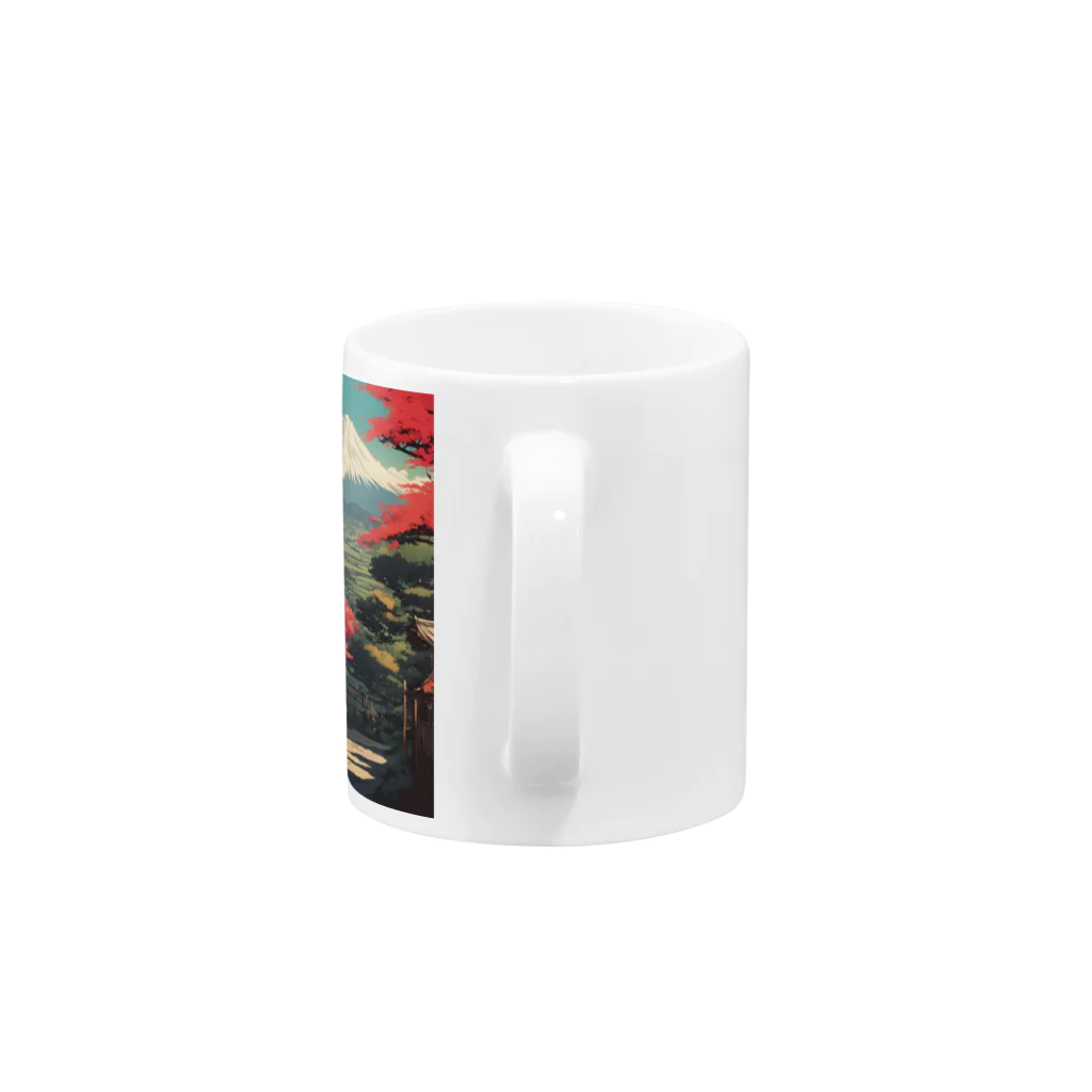 sonoyonの和風景グッズ Mug :handle