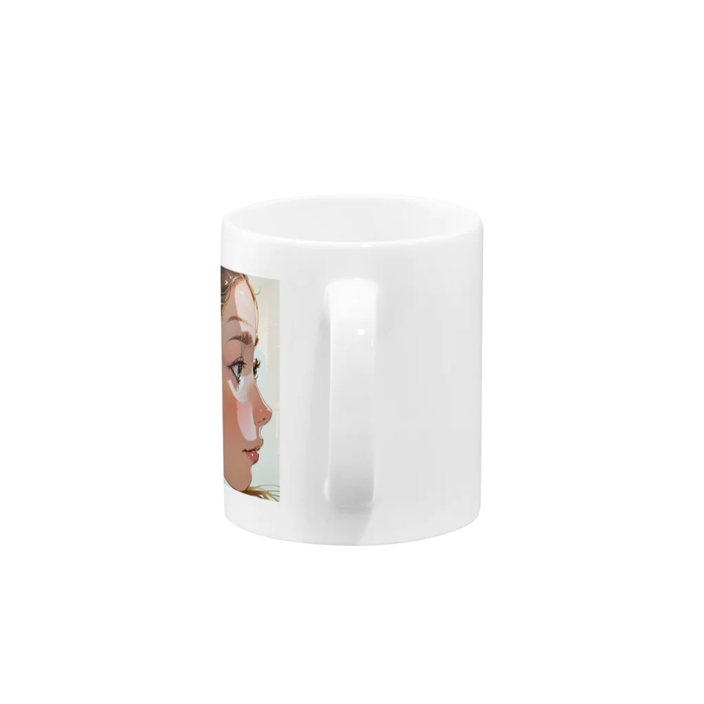 shiba9の美人 Mug :handle
