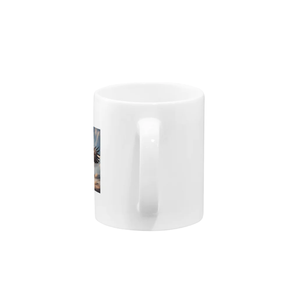 global-wwwの鷲 Mug :handle