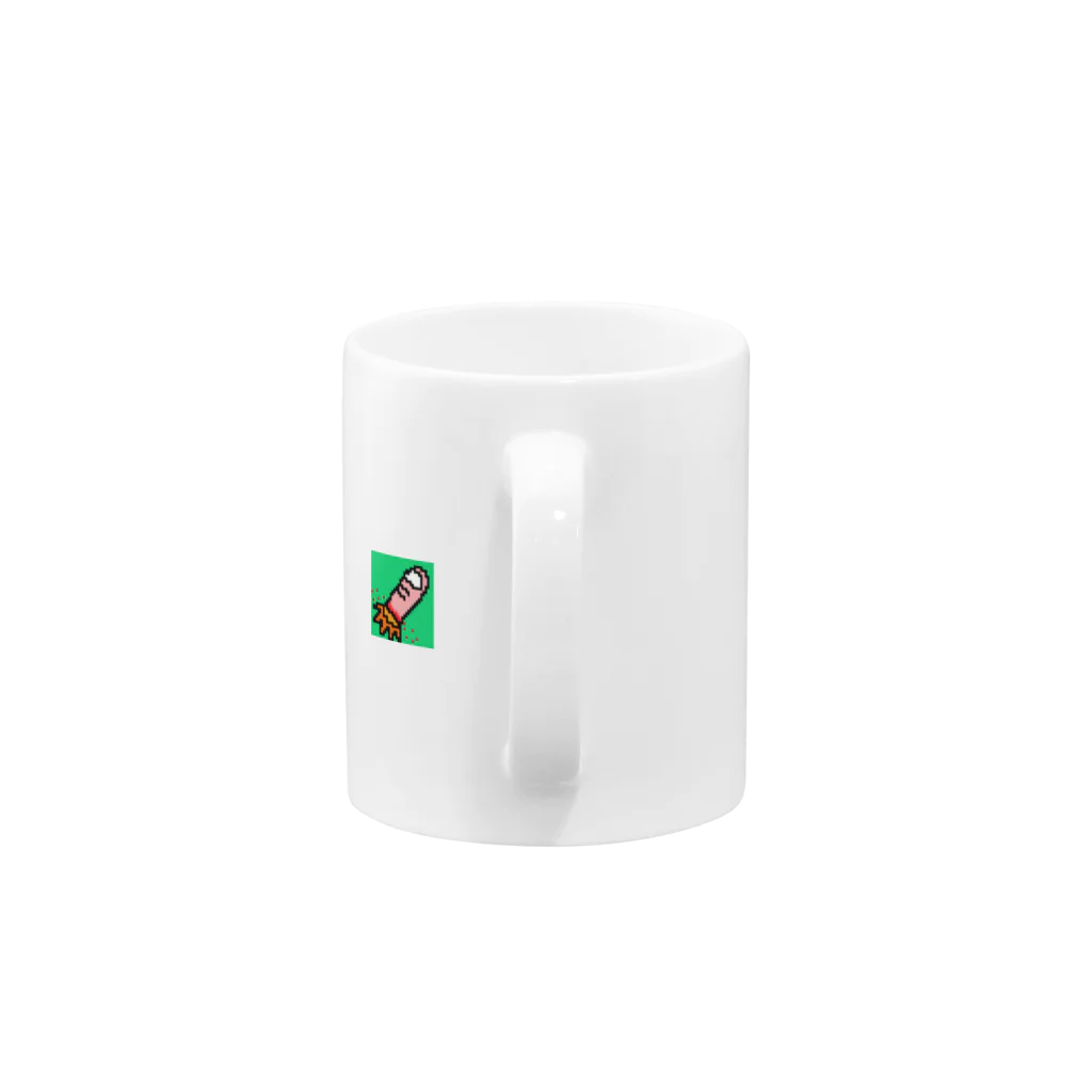 T_LOWの指ロケット Mug :handle