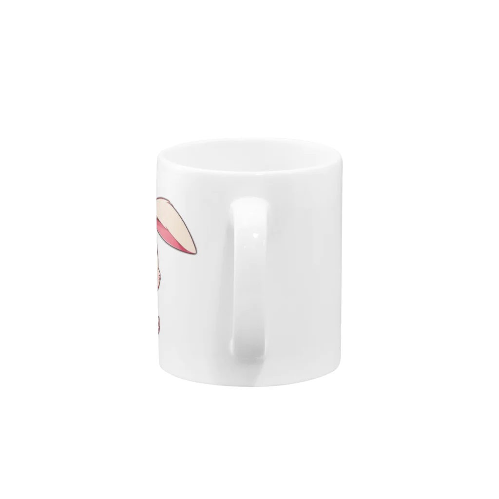 ちょっといいSHOPのちびアニマル（うさぎ） Mug :handle