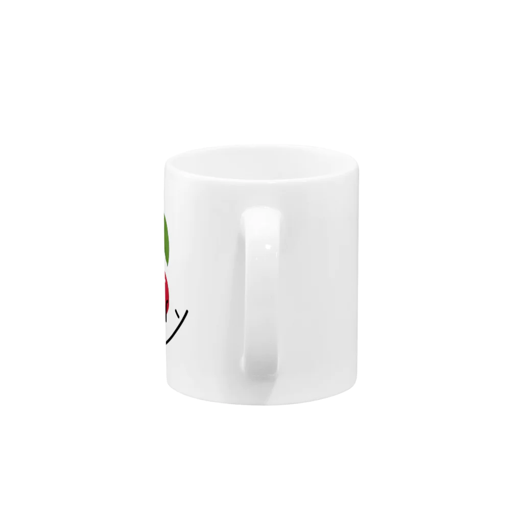 ひろ姐🍒商店のさくらんぼ（ローマ字） Mug :handle