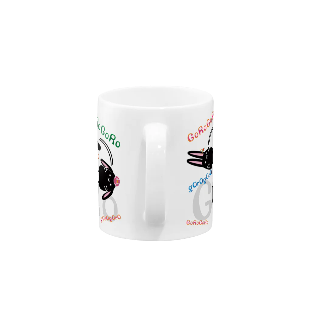 MST@twins lapin うさまろ ぴかまろのゴロゴロゴロゴロ… Mug :handle