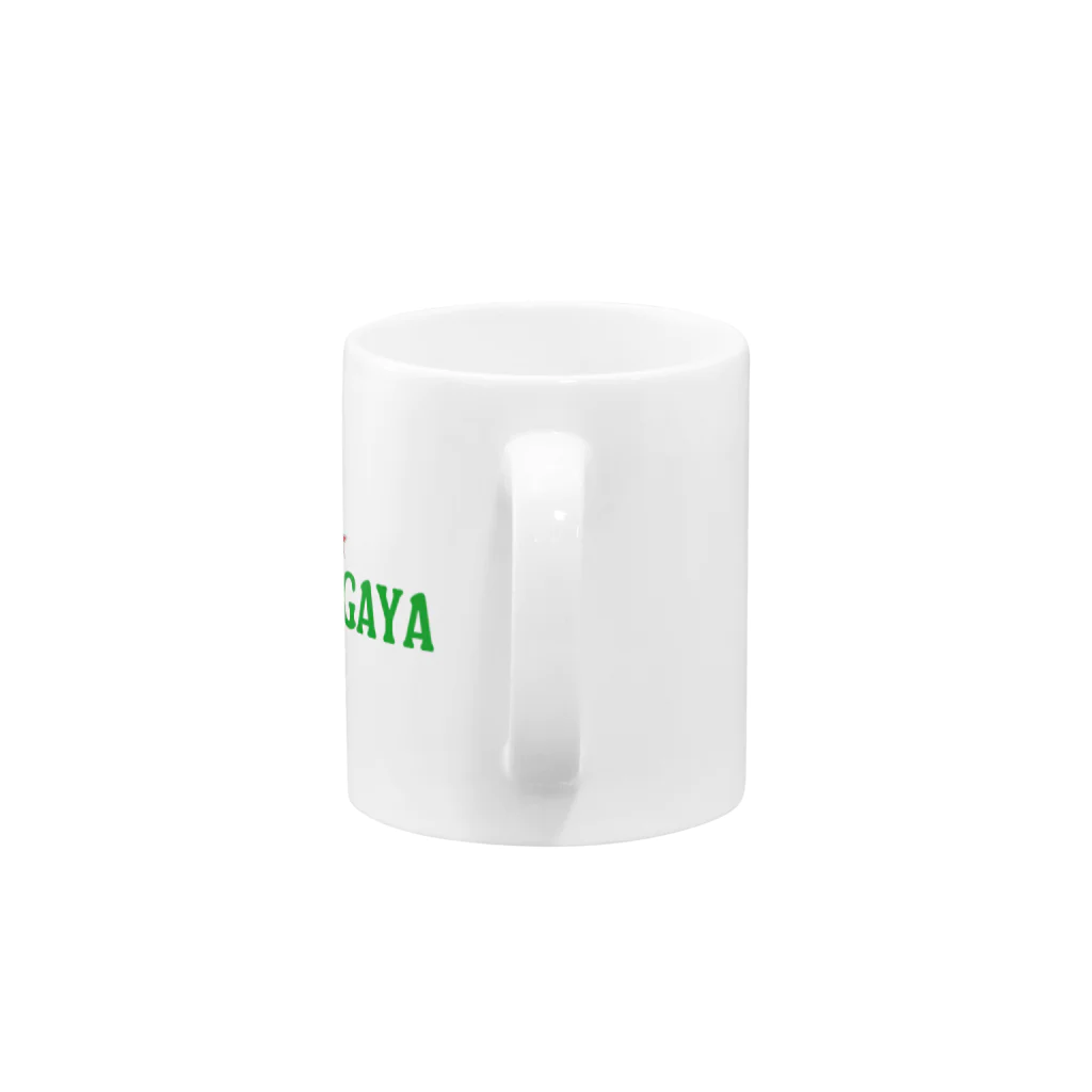 せたが屋さんの世田谷グッズ　グリーンロゴ（setagaya item） Mug :handle