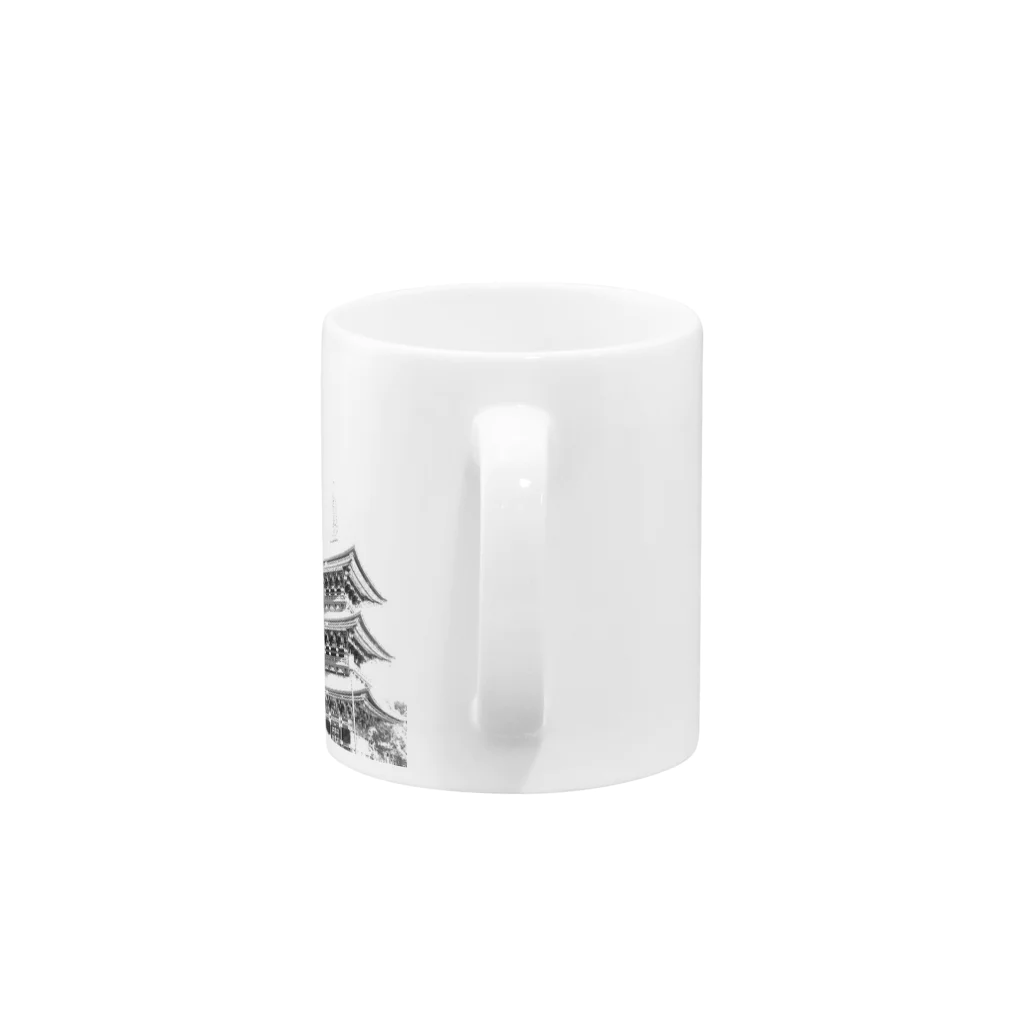 RENのモノテラ Mug :handle